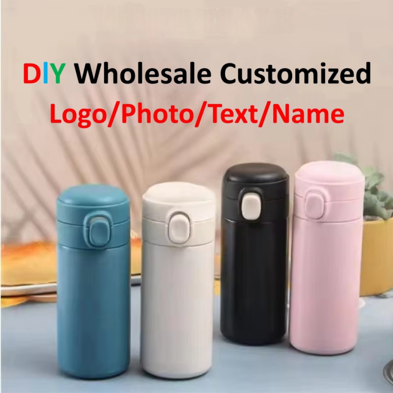 Coffee Equipment Logo - 20pcs Vacuum Water Bottle Cute Style