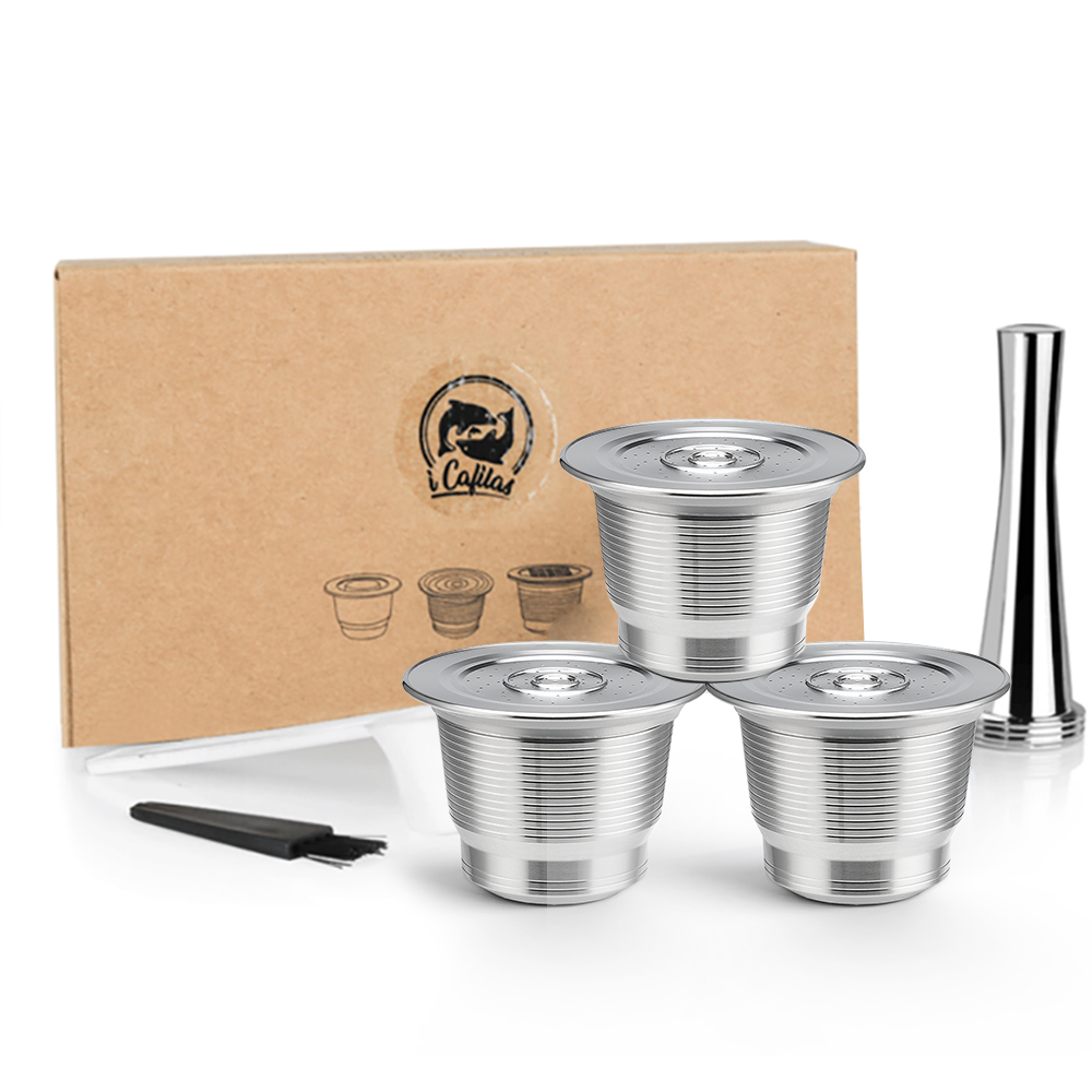 Coffee Equipment Espresso - Nespresso Reusable Coffee Capsule Stainless Steel