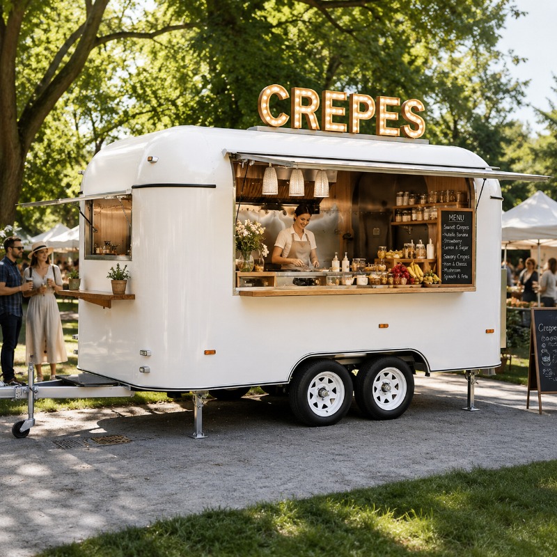 Coffee Equipment - Customized Food Truck Mobile with Kitchen