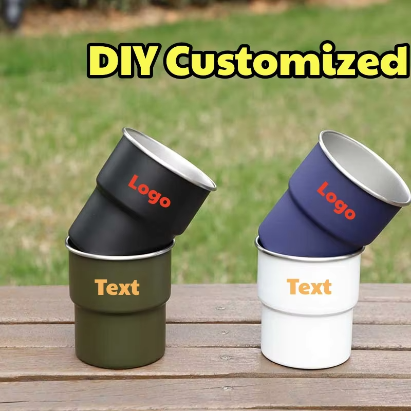 Coffee Equipment Logo - DIY Customized 300ML 10oz 304 Stainless