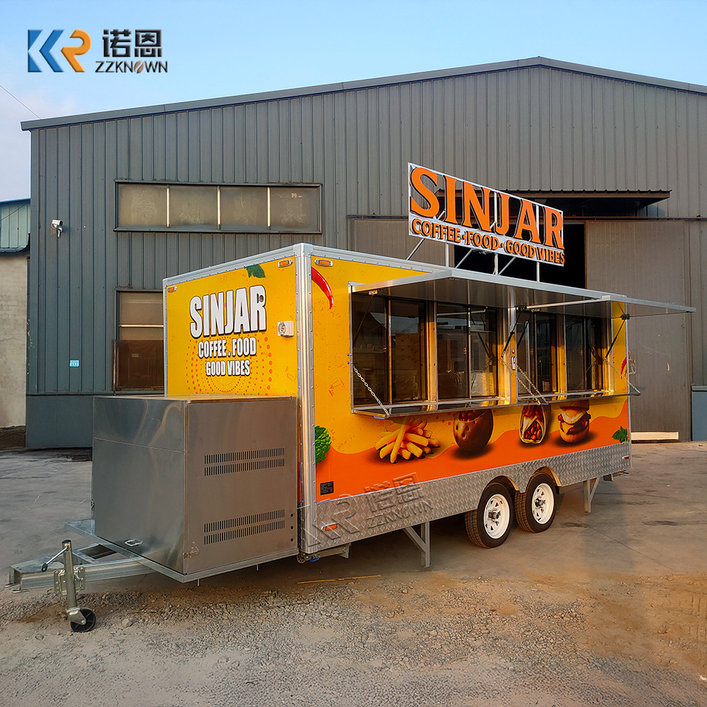 Coffee Equipment Hamburg - Mobile Coffee Pizza Food Trailer Portable