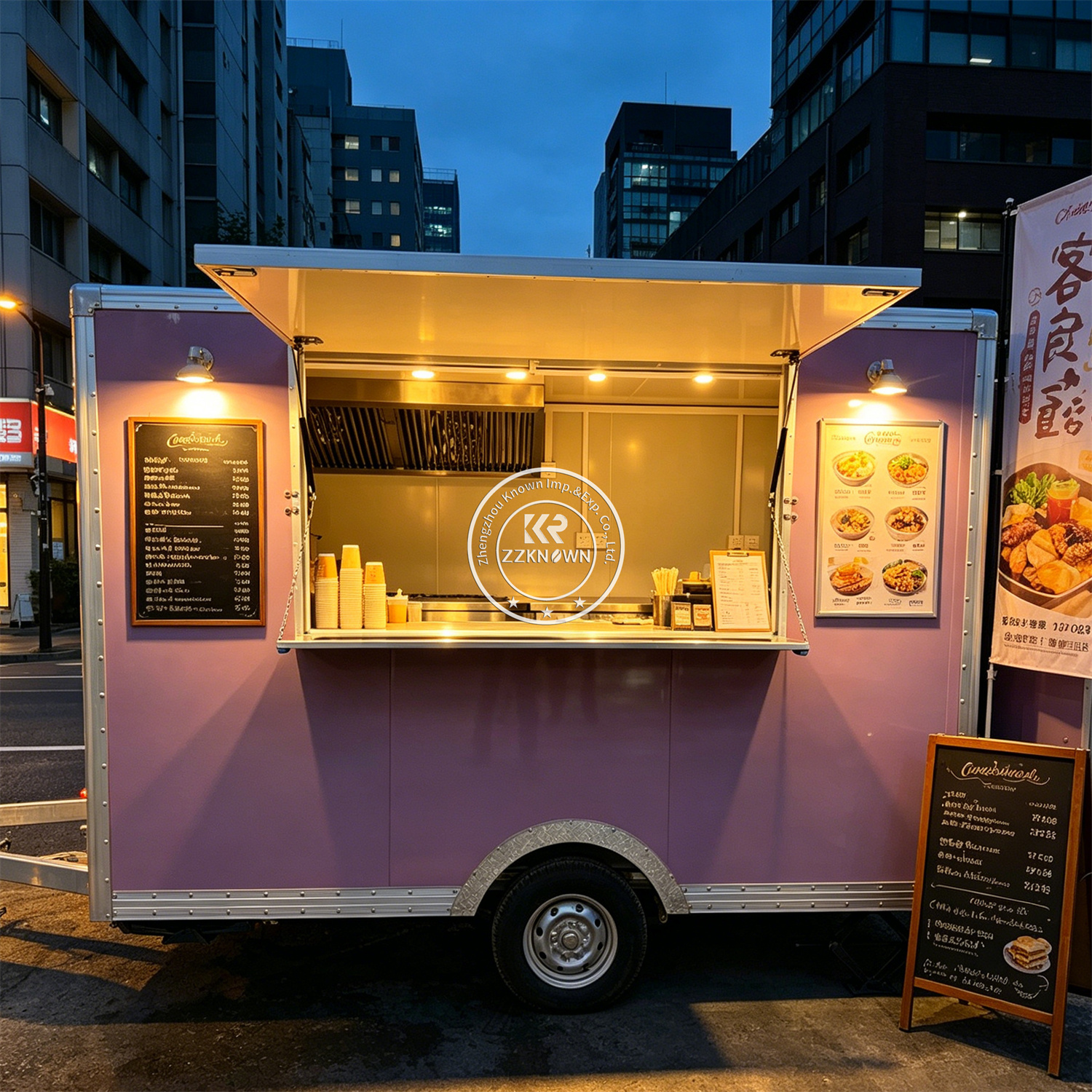Coffee Equipment For Coffee Shop - Outdoor Street Mobile Coffee Shop Trailer