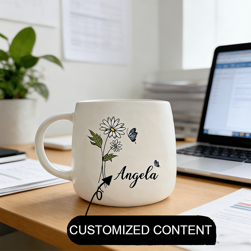 Coffee Equipment With Name - Personalized Name Mug Central Perk Design