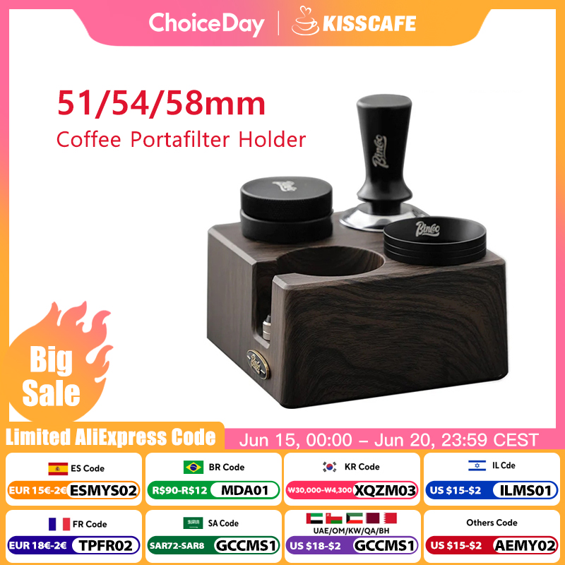 Portafilter 58Mm - Coffee Tamping Station Stand Portafilter Holder