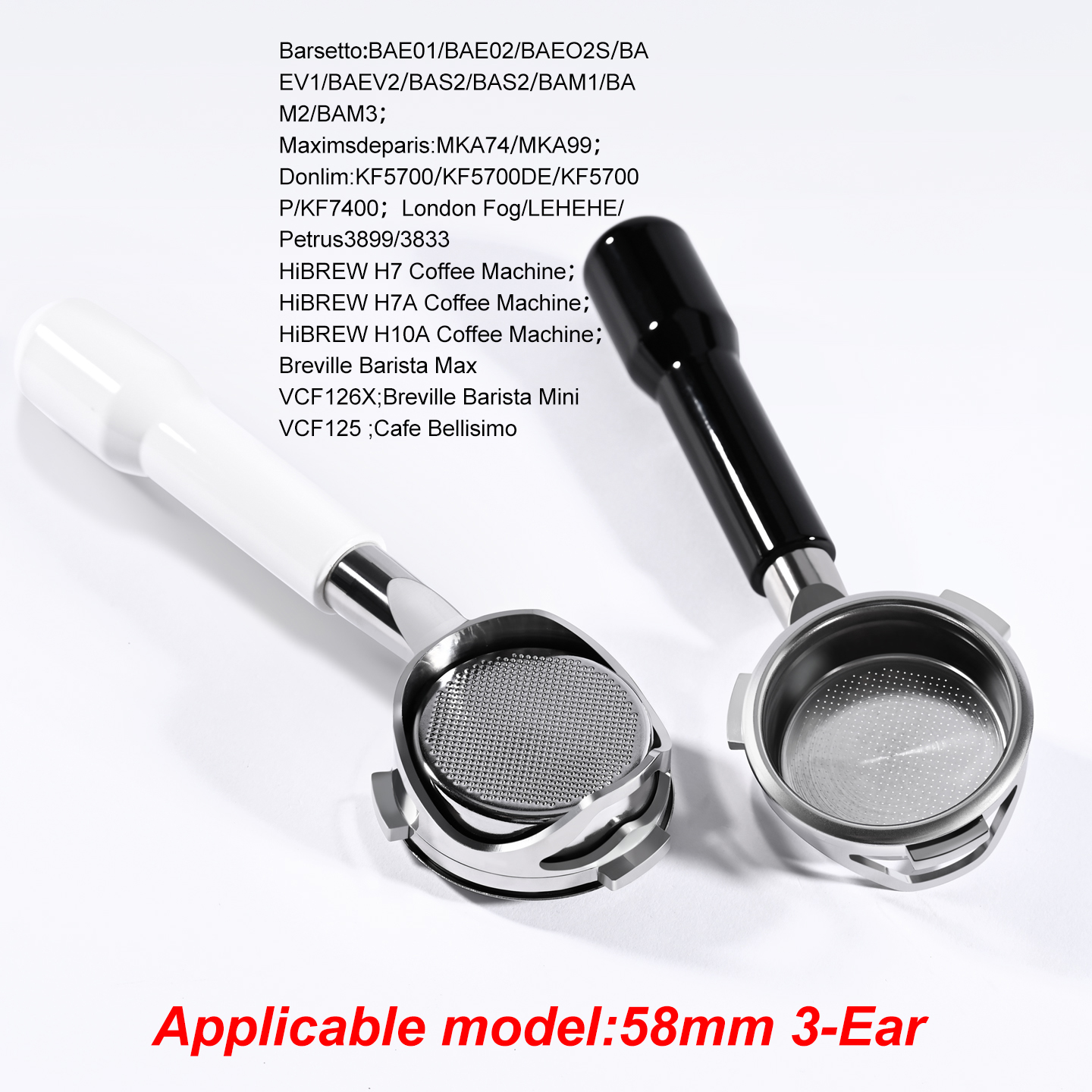 Naked Portafilter Bottomless - 58mm 3Ear For Hibrew h7 h7a