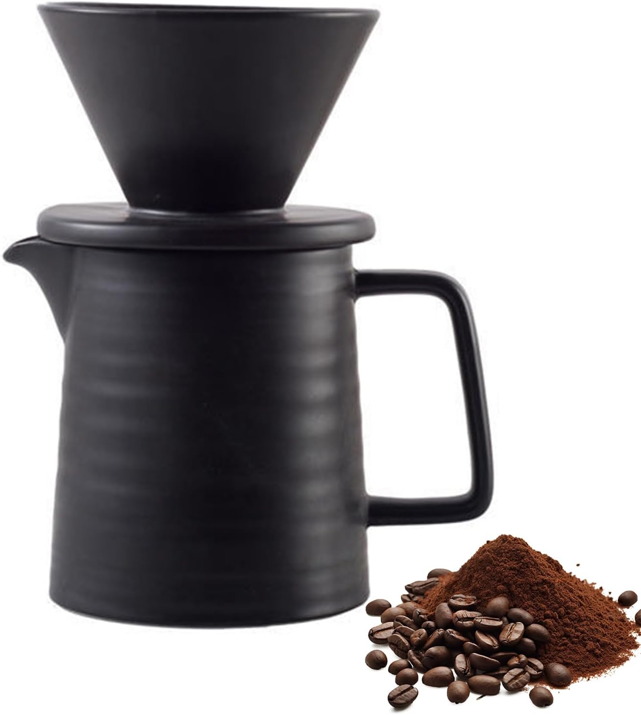 Coffee Equipment Espresso - 2-piece Porcelain Hand-pour Coffee Maker Set