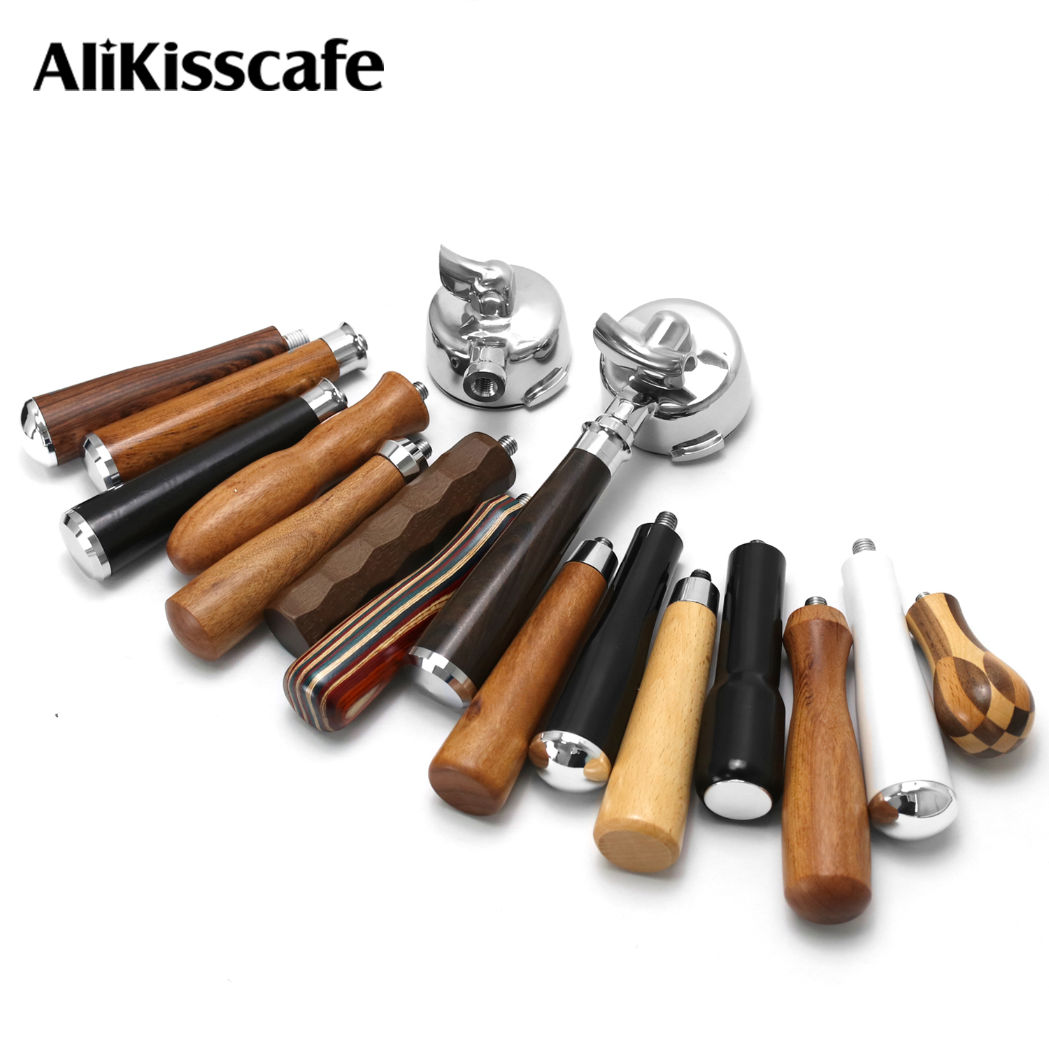 Portafilter 58Mm - Coffee Portafilter Nake M10 Wood Handle