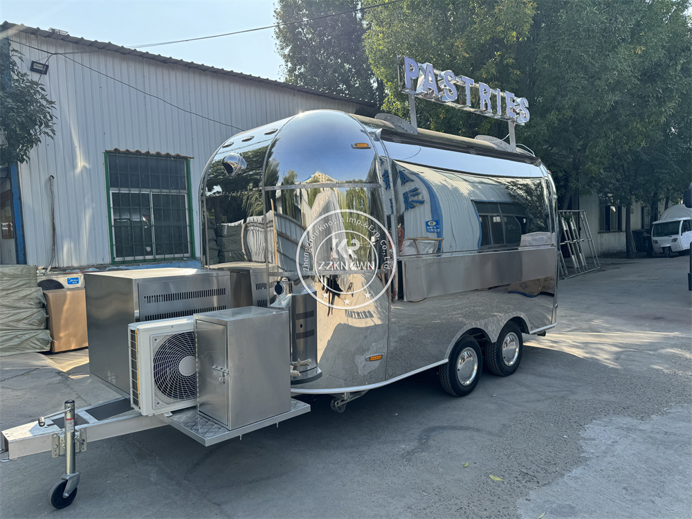 Street Food Trailer  Mobile Ki – Coffee Equipment Logo Bewertung und Preis