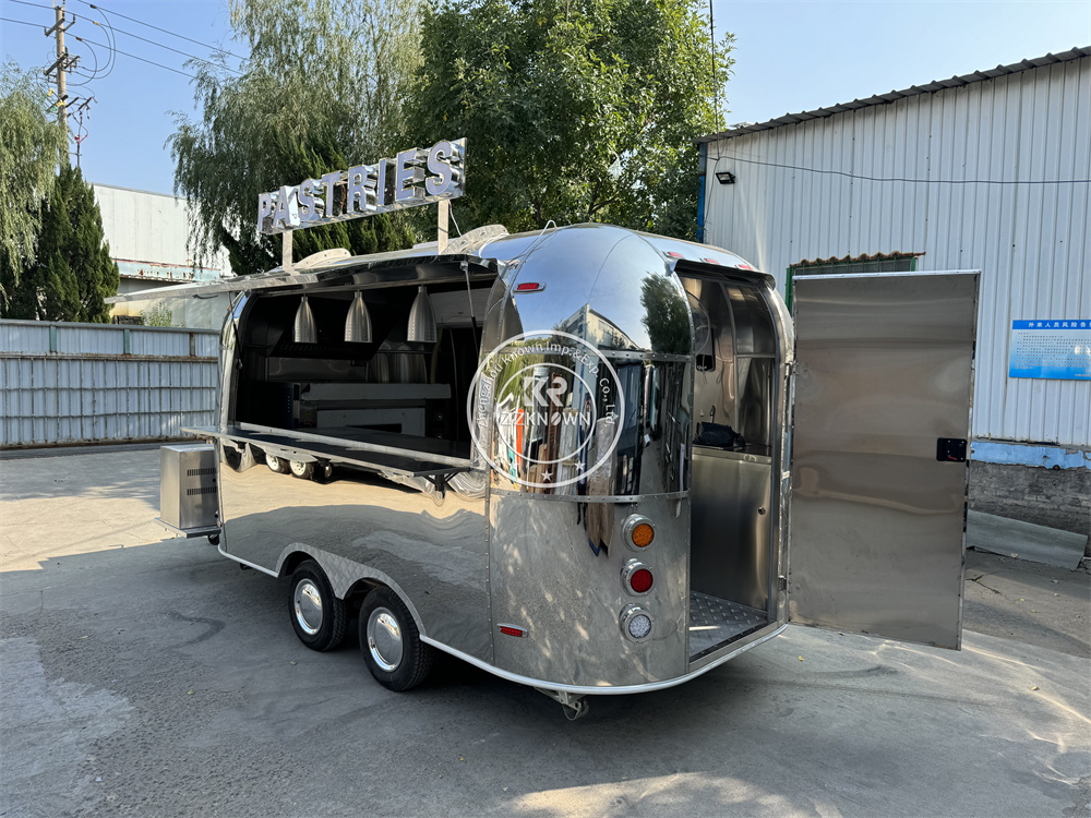 Street Food Trailer  Mobile Ki – Coffee Equipment Logo Bewertung und Preis