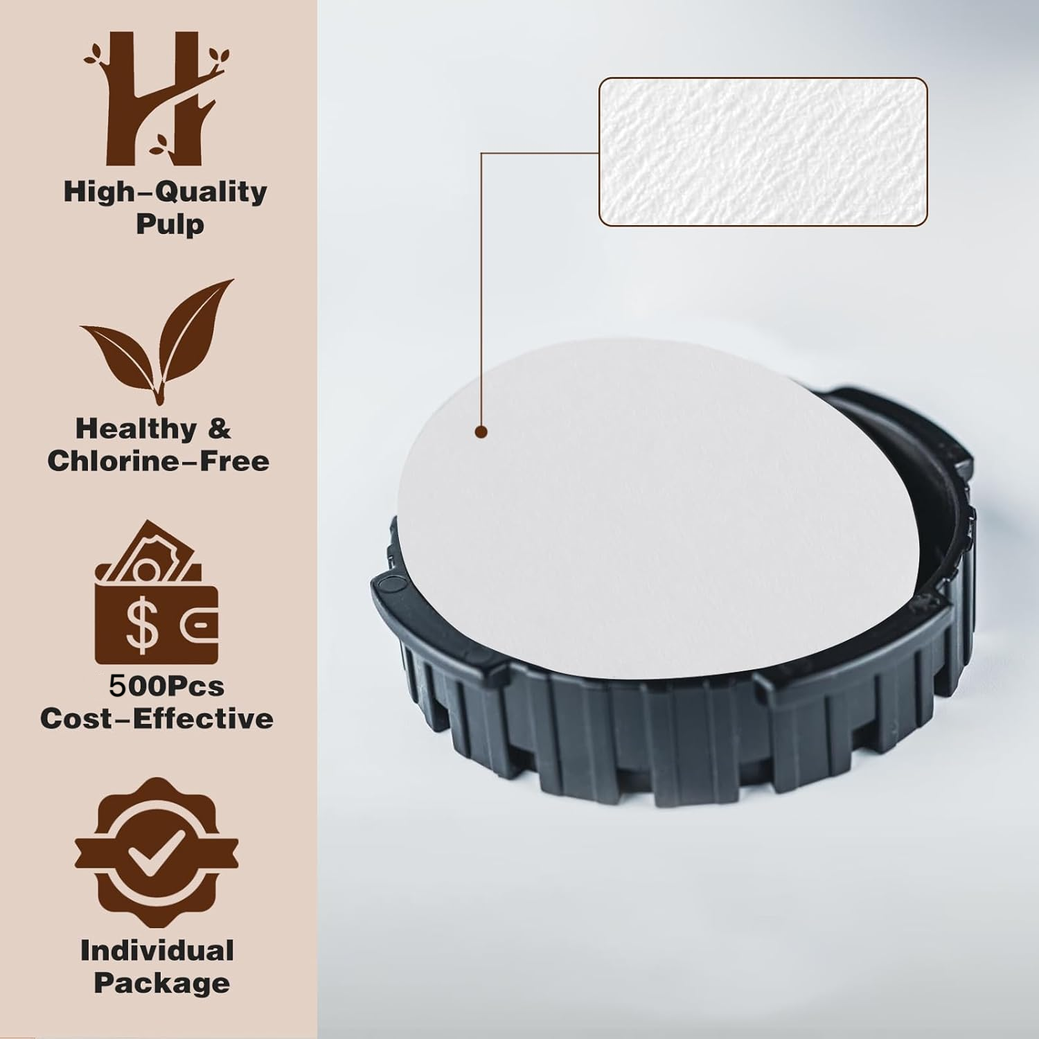 Round Coffee Filters, Compatib – Coffee Equipment Espresso Bewertung und Preis