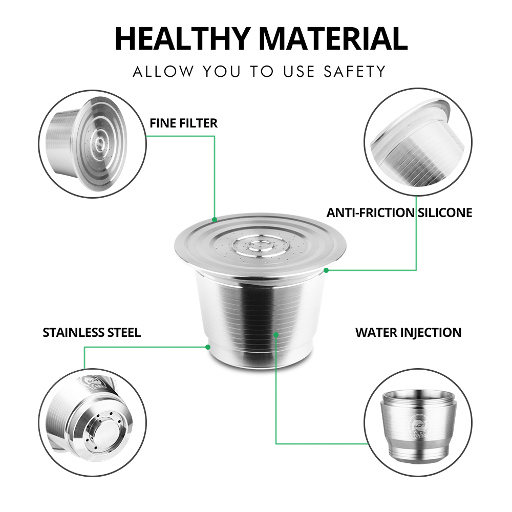 Nespresso Reusable Coffee Caps – Coffee Equipment Espresso Bewertung und Preis