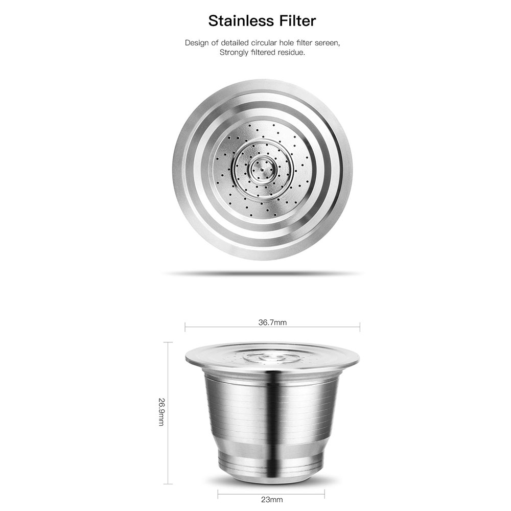 Nespresso Reusable Coffee Caps – Coffee Equipment Espresso Bewertung und Preis