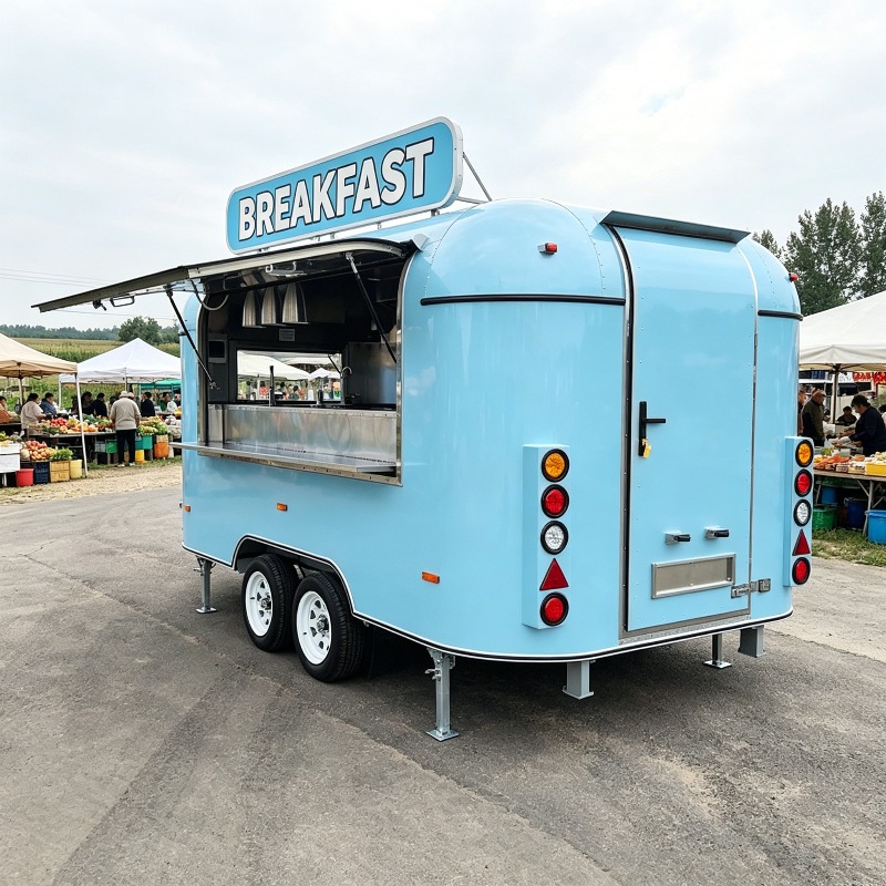 Customized Food Truck Mobile w – Coffee Equipment Bewertung und Preis