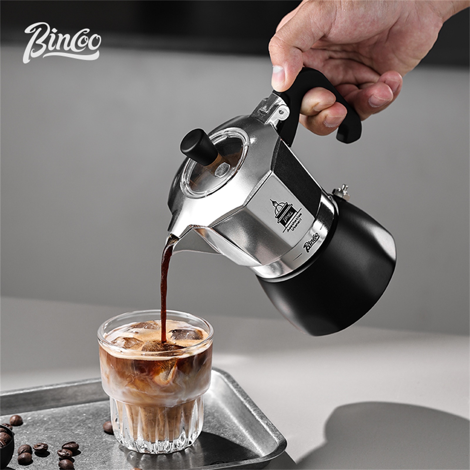 BINCOO Double Valve Moka Pot，E – Coffee Equipment Machine Bewertung und Preis