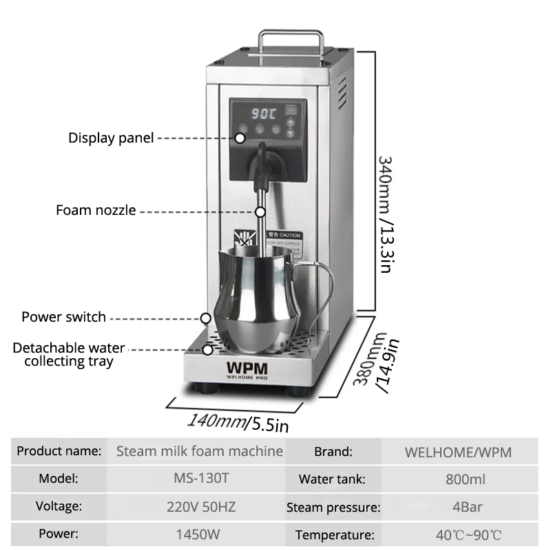 Boiling Water Machine Milk Bub – Coffee Equipment For Coffee Shop Bewertung und Preis
