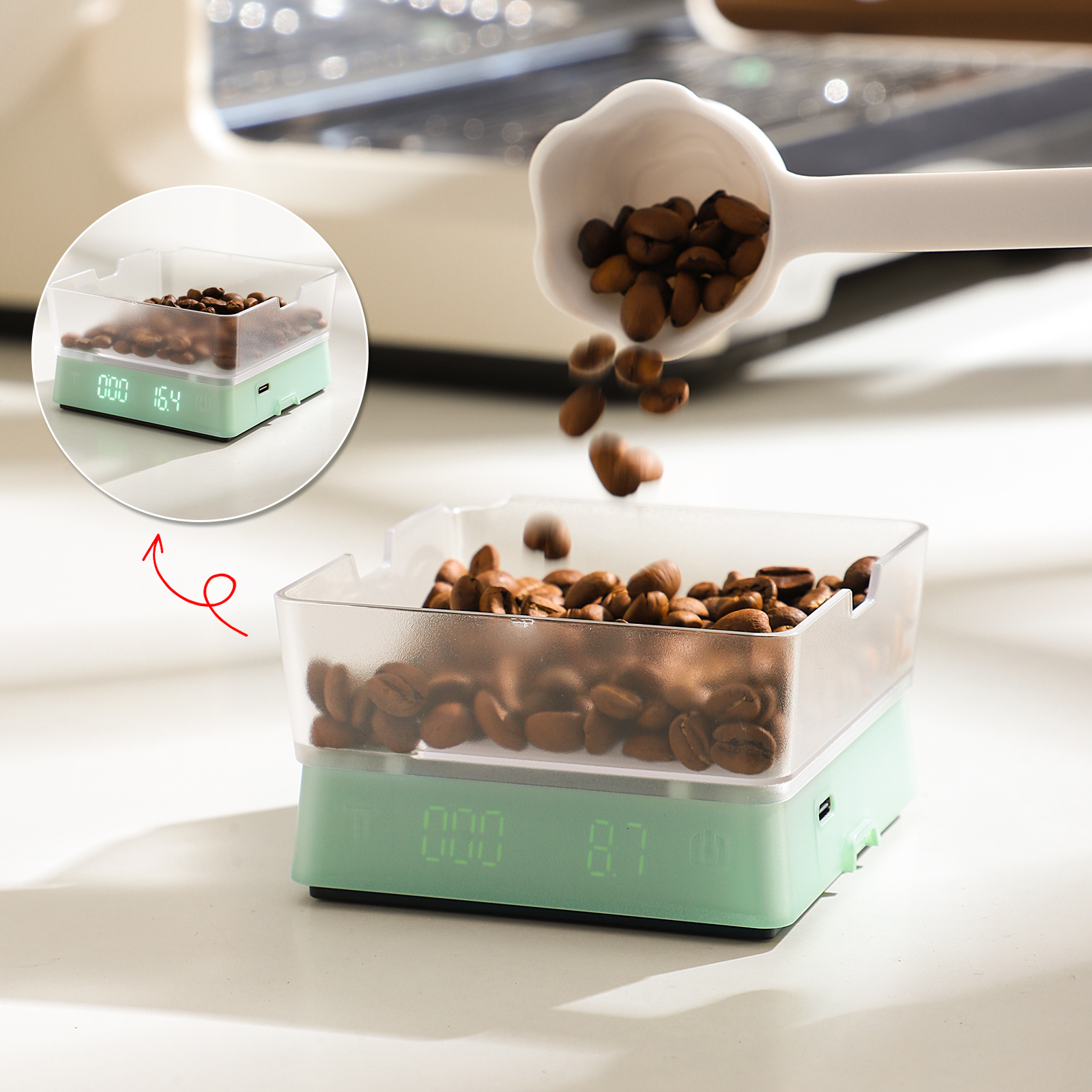 Bincoo electronic coffee scale – Coffee Equipment Bewertung und Preis