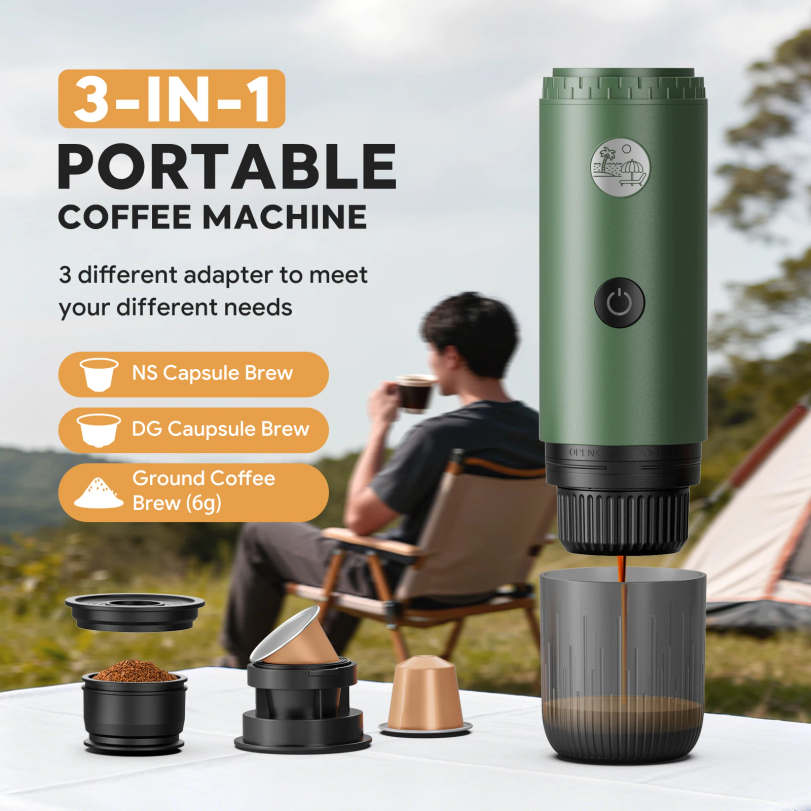 Portable Espresso Machine 3-in – Coffee Equipment Machine Bewertung und Preis