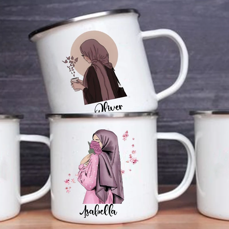 Personalised Hijabi Girl Print – Coffee Equipment With Name Bewertung und Preis