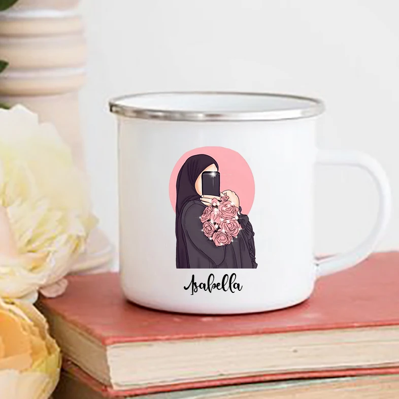 Personalised Hijabi Girl Print – Coffee Equipment With Name Bewertung und Preis