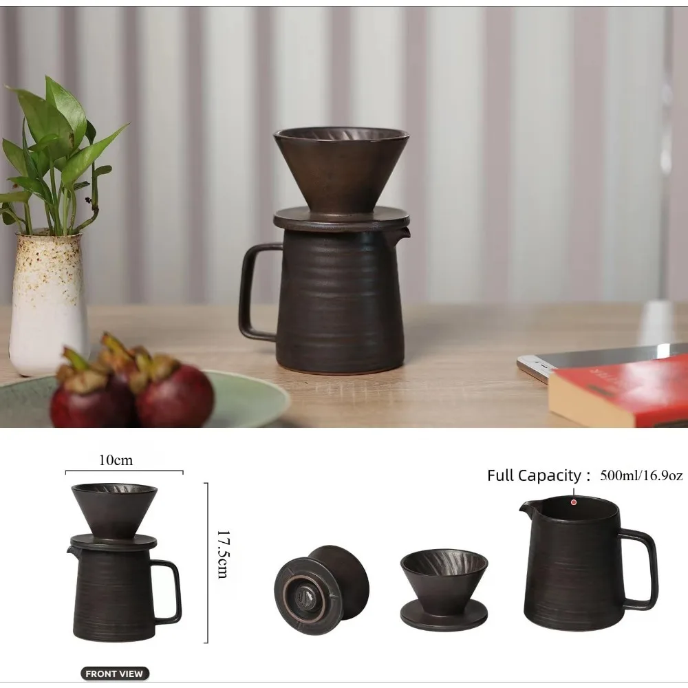 2-piece Porcelain Hand-pour Co – Coffee Equipment Espresso Bewertung und Preis