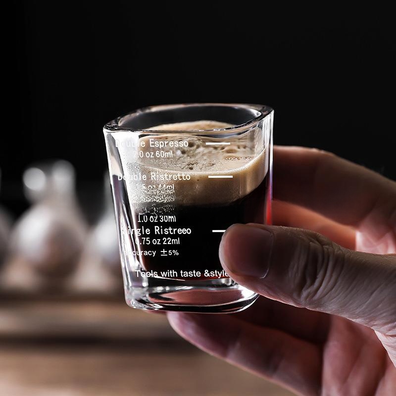 60ml 2oz Square Glass Vodka Sh – Coffee Equipment Logo Bewertung und Preis