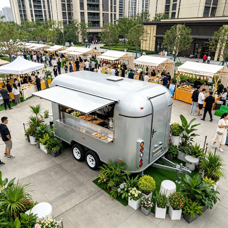 Customized Food Truck Mobile w – Coffee Equipment Bewertung und Preis