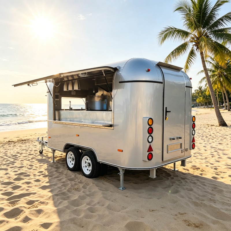 Customized Food Truck Mobile w – Coffee Equipment Bewertung und Preis