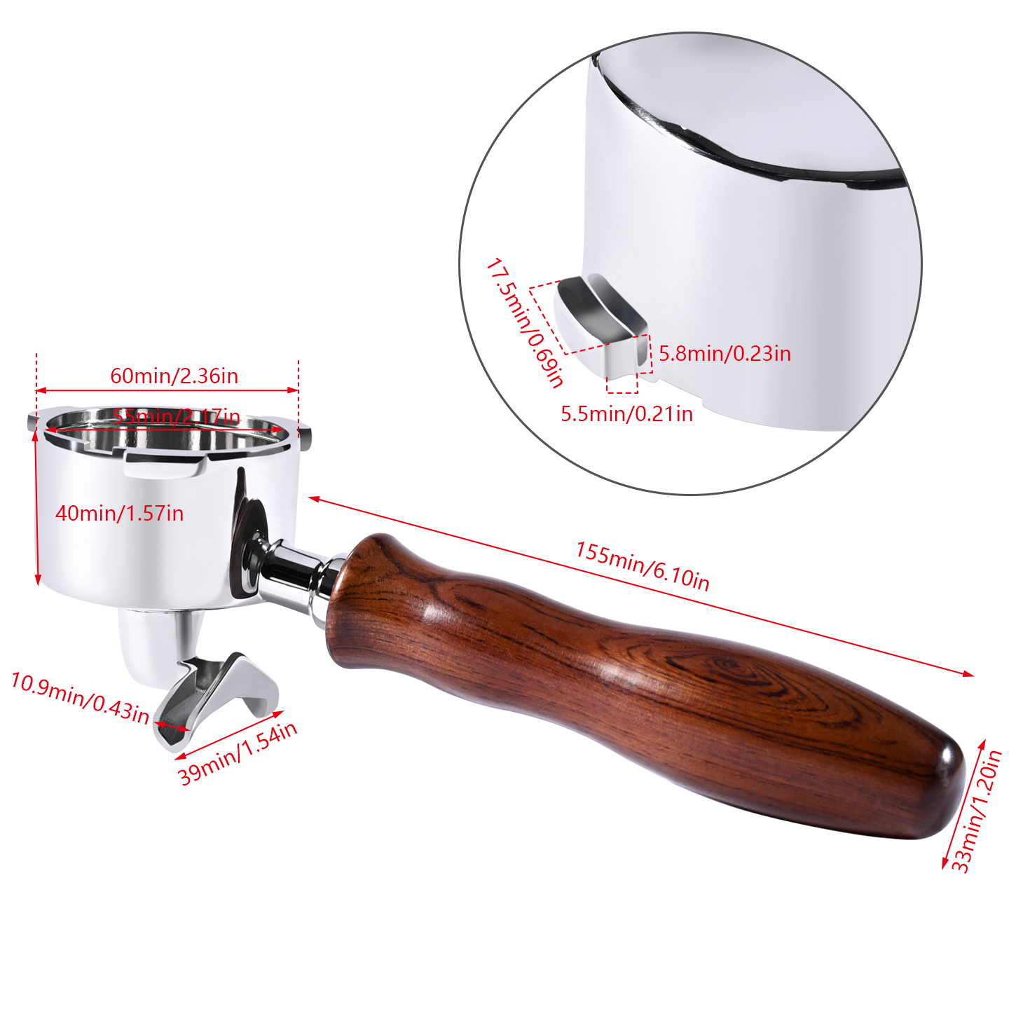 51mm Double Spout Coffee Porta – Coffee Equipment Bewertung und Preis
