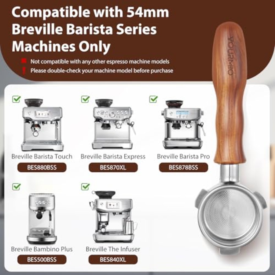 54mm Bottomless Portafilter -  – Naked Portafilter Bottomless Bewertung und Preis