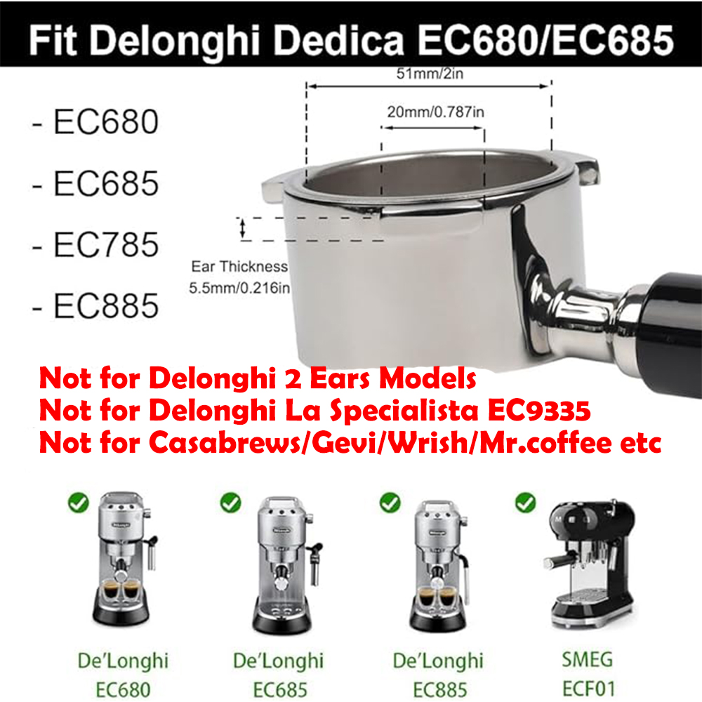 Aluminium 51mm Coffee Bottomle – Naked Portafilter Bottomless Bewertung und Preis
