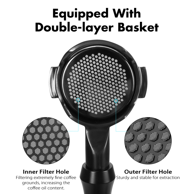 58MM Coffee Bottomless Portafi – Naked Portafilter Bottomless Bewertung und Preis