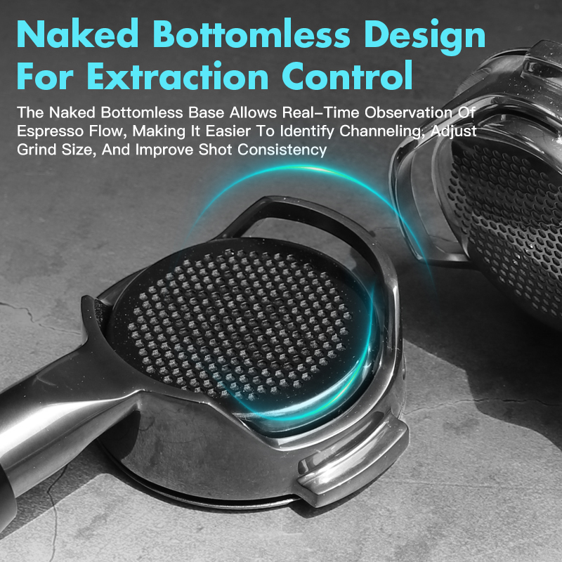58MM Coffee Bottomless Portafi – Naked Portafilter Bottomless Bewertung und Preis